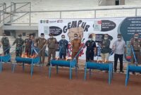 Bea Cukai bersama Pemkab Lumajang musnahkan ribuan rokok ilegal