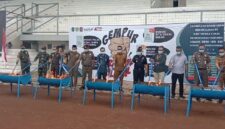 Bea Cukai bersama Pemkab Lumajang musnahkan ribuan rokok ilegal