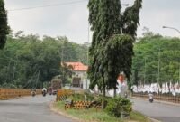 Inilah  jembatan Grobogan Lumajang yang aspalnya bergelombang 