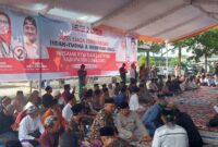 para kyai NU saat apel siaga pemenangan