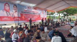 para kyai NU saat apel siaga pemenangan