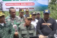 ADM Perhutani saat memberikan keterangan kepada media