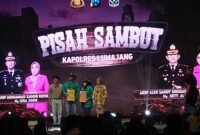 AKBP M. Zainur Rofik foto bersama Bupati terpilih Ir. Indah Amperawati, M.Si