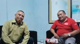 Waka ADM Perhutani bersama ketua PWI Lumajang