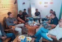 ketua KJJT Lumajang saat memberikan sambutan 