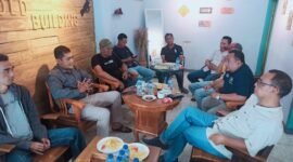 ketua KJJT Lumajang saat memberikan sambutan 