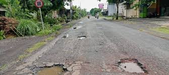 Salah satu jalan yang rencananya akan dibangun