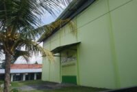 Gedung Sport Center yang diduga bermasalah