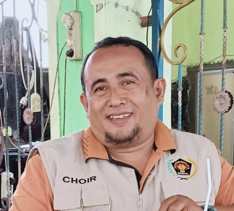 Ketua Persatuan Wartawan Indonesia (PWI) Lumajang Mujibul Choir