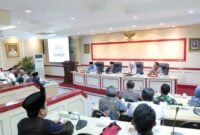 Pemkab Lumajang dan Malang saat rapat kerja sama soal wisata Tumpak Sewu