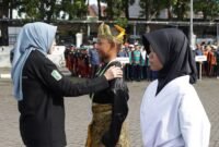 Bupati Lumajang saat membuka O2SN 