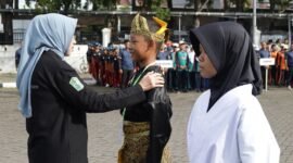 Bupati Lumajang saat membuka O2SN 