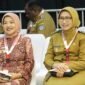 Bupati Lumajang Ir. Hj. Indah Amperawati, M.Si saat mengikuti sarasehan