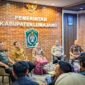 Bupati Lumajang saat menyampaikan soal kenaikan PAD wisata