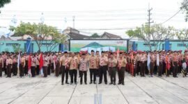 Wakil Bupati Lumajang diacara Festival Pramuka Anti Narkoba