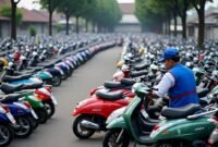 foto ilustrasi parkir