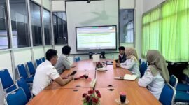 Diskominfo saat mengikuti verifikasi TMPI dari BSSN
