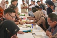 163 pengurus koperasi merah putih saat teken Minuta pendirian