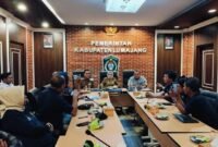 Bupati dan Wakil Bupati Lumajang saat diskusi bersama PWI 