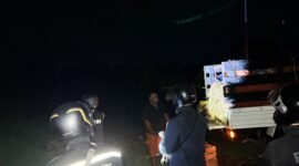 Tim Pemburu Kejahatan  Polres Lumajang saat patroli 