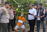 Kapolres Lumajang saat press release ungkap maling sapi