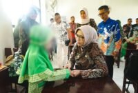 Bupati Lumajang saat berkunjung ke SD Negeri 03 Citrodiwangsan 3 Lumajang