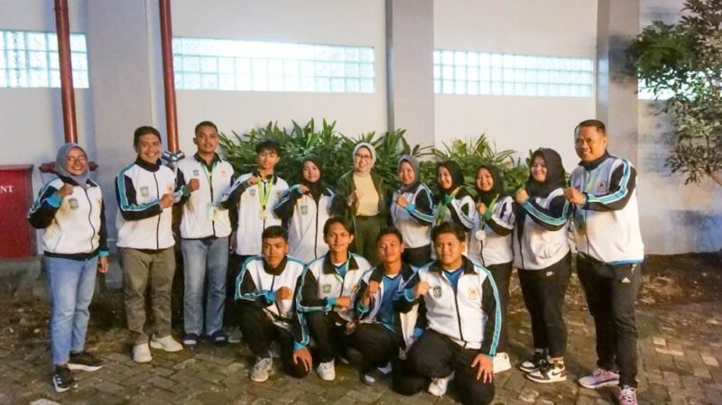 Para atlet Lumajang saat foto bersama