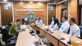 Bupati Lumajang saat audensi dengan Imigrasi Jember