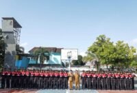 77 pelajar resmi mengikuti pendidikan dan pelatihan paskibraka 