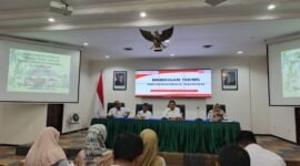 Bimtek penyusunan Produk Hukum Desa bertempat di Gedung Narariya Kirana