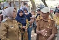 Bupati Lumajang diacara Setor Madu Kecamatan Sumbersuko