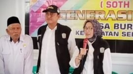 Bupati bersama Wabup saat berkunjung ke Desa Burno 