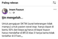  Warga mengeluh perihal penggunaan SKTM