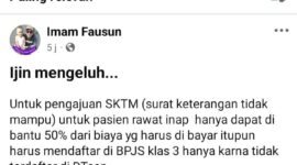  Warga mengeluh perihal penggunaan SKTM
