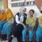 Bupati Lumajang Indah Amperwati saat berkunjung ke SD Negeri 6 Pasirian