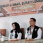 Bupati bersama Wabup saat berkunjung ke Desa Sukosari 