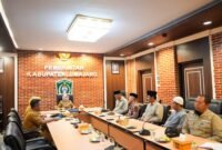 Bupati Lumajang saat audensi bersama pengurus Juleha