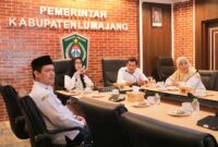 Bupati Lumajang saat membuka Forum Penyamaan Persepsi Arsitektur dan Peta Rencana SPBE