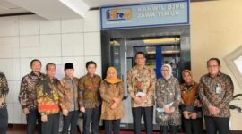 Bupati Lumajang saat foto bersama Menteri Keuangan RI usai menyampaikan aspirasi Fiskal