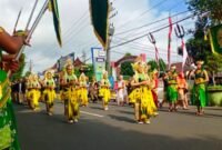 Prosesi peringatan Hari Jadi Lumajang tahun 2024