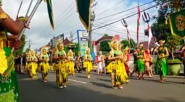 Prosesi peringatan Hari Jadi Lumajang tahun 2024