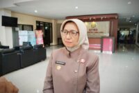 Bupati Lumajang Ir. HJ. Indah Amperawati, M.Si saat ditemui media usai paripurna