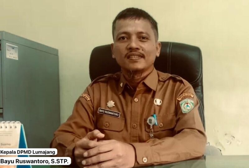 Kepala Dinas DPMD Lumajang Bayu Ruswantoro, S. STP