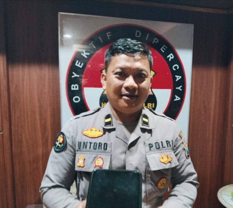 Iptu Untoro, SH, ,Kasubsi Pidm Sie Humas Polres Lumajang