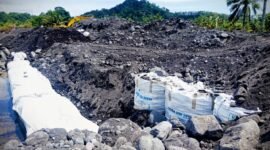 Tanggul kali Regoyo Desa Gondoruso 