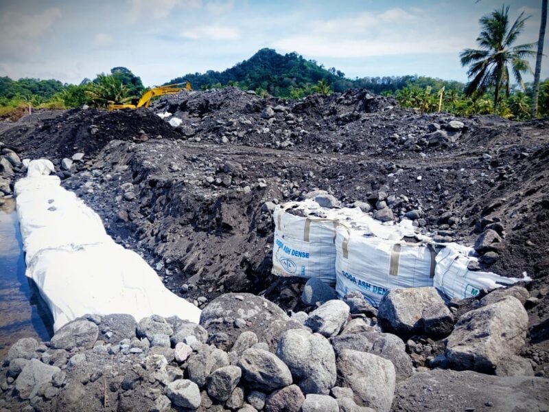 Tanggul kali Regoyo Desa Gondoruso 