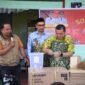 Wakil Bupati Kapuas Dodo saat menghadiri Sosialisasi dan Pengundian Hadiah PBB-P2 di Desa Pulau Telo 