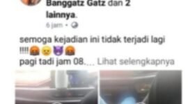 Tangkapan layar viideo dugaan pelecehan terhadap anak dibawah umur yang viral di media sosial