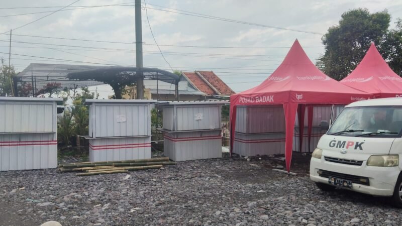 Inilah deretan lapak PKL Teras Nuswantara