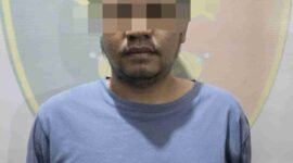 Pelaku curanmor saat diamankan di Polres Kapuas